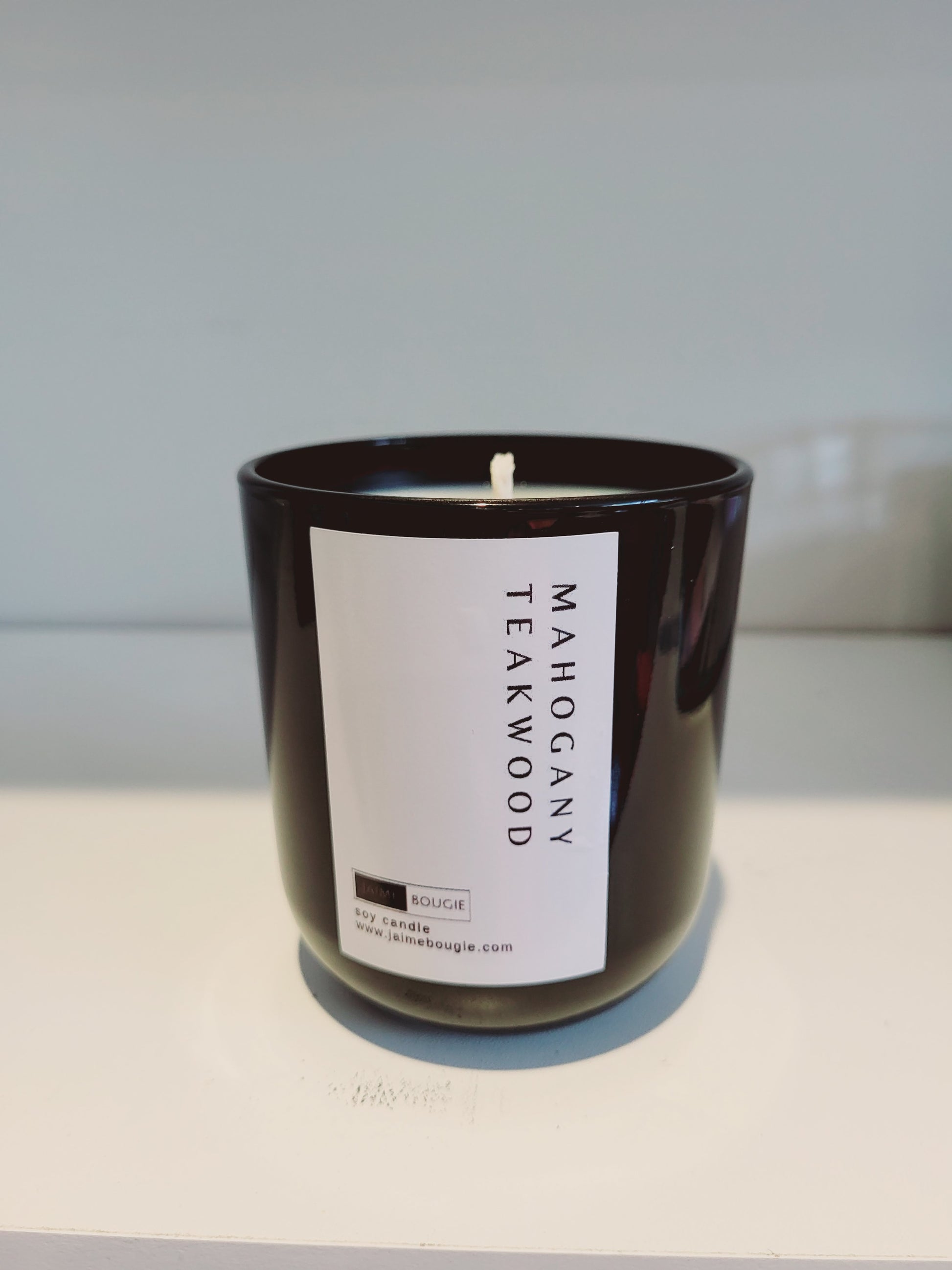 Mahogany Teakwood J'aime Bougie