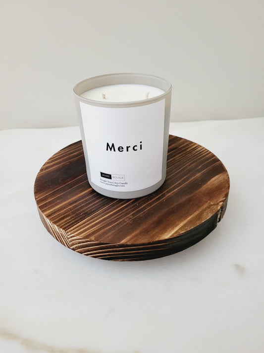 Merci J'aime Bougie