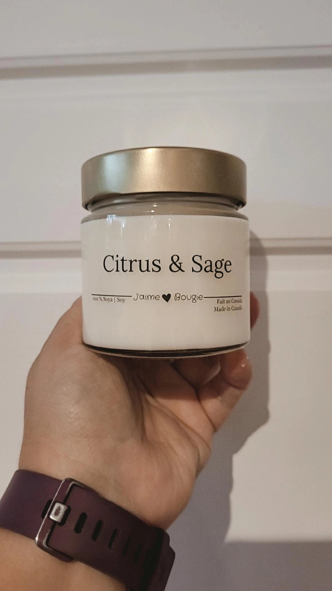 Citrus and Sage J'aime Bougie