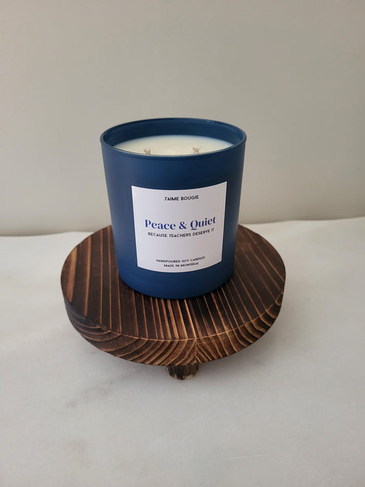 Peace & Quiet - because teachers deserve it J'aime Bougie